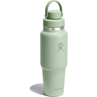 Botella de viaje Hydro Flask con aislamiento al vacío y tapa flexible, capacidad de 946 ml, color verde aloe