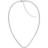 Calvin Klein collar de cadena para mujeres, color plateado, modelo 35700002, acero inoxidable, sin piedra preciosa