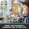 LEGO Star Wars Ahsoka Ghost and Phantom II, juguete de construcción para niños con 5 minifiguras, regalo para mayores de 10 años