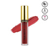 Armaf Beauté True Matte Liquid Lipstick - Lápiz labial de larga duración, color carmín profundo