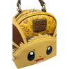Loungefly Pokemon Eevee Cosplay - Bolso convertible de doble correa para mujer en color marrón