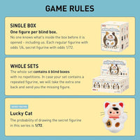 POP MART PUCKY Roly-Poly Kitty Series, figuras de vinilo en caja ciega, diseño aleatorio para coleccionistas y regalos