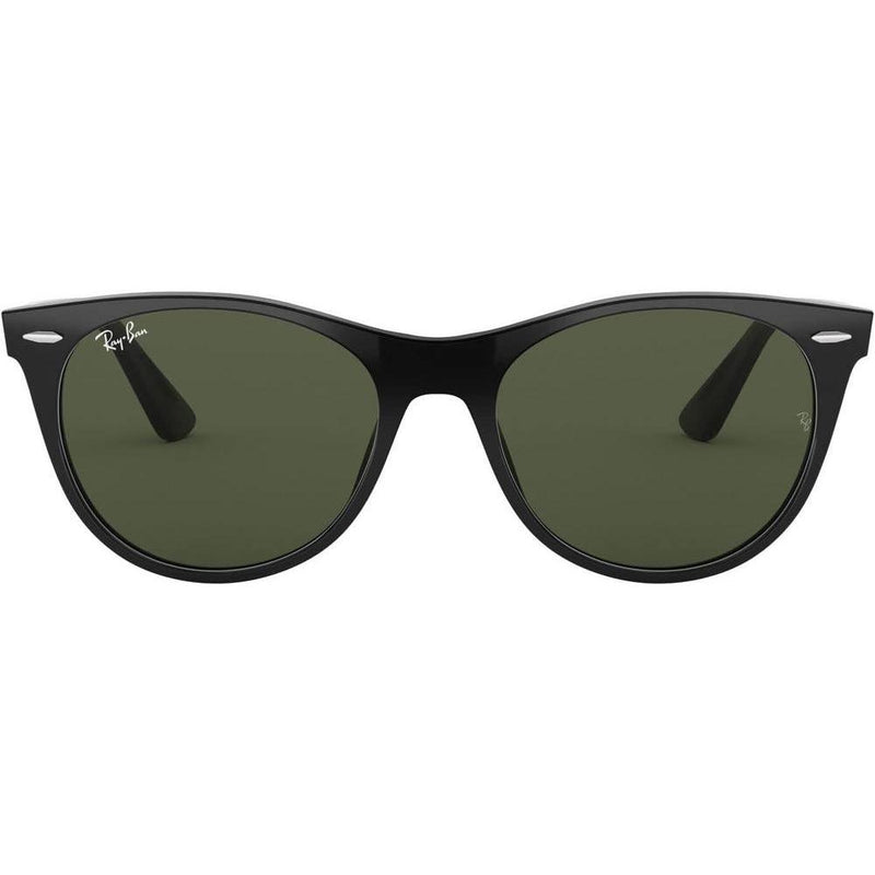 Ray-Ban RB2185 Wayfarer II - Gafas de sol redondas para hombre con protección UV y armazón de acetato duradero