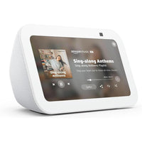 Amazon Echo Show 5, dispositivo inteligente con pantalla táctil de 5.5", sonido claro y profundo, control de dispositivos y funciones de videollamada