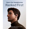 Shokz Auriculares De Oreja Abierta Openfit 2+, 48H Reproducción, IP55 Resistente Al Agua, Negro
