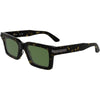 Gafas de sol Calvin Klein CK25503S rectangulares con detalles de metal, acetato renovado y ajuste cómodo