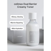 Celimax Tónico Cremoso de Doble Barrera con Ceramidas y Péptidos, Libre de Aceite y Alcohol, Hidratante y Astringente Facial