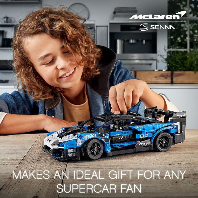 LEGO Technic McLaren Senna GTR 42123 Racing Sports - Kit de construcción, idea de regalo para niños y niñas