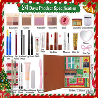 Calendario De Adviento De Maquillaje Ucanbe 2025, Set De 24 Sorpresas Navideñas