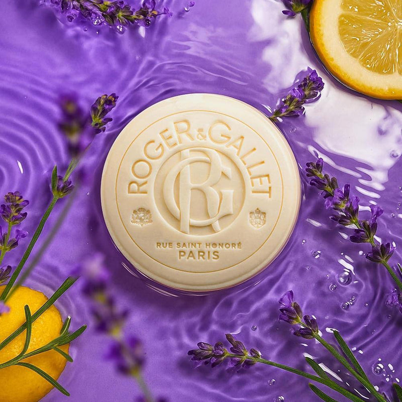 ROGER & GALLET Gel de baño y jabón corporal para mujer, Lavande Royale, fragancia hidratante para piel sensible