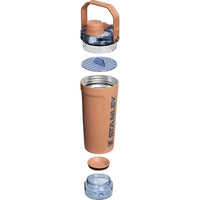 Stanley Activate Shaker - Botella de acero inoxidable aislado, diseño a prueba de fugas con tapa de flujo rápido y base de almacenamiento