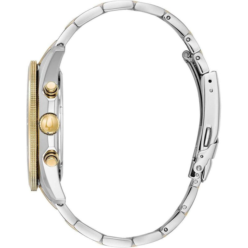 Bulova 98B230 Marine Star Reloj de Cuarzo Japonés con Cronógrafo Bicolor para Hombre