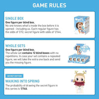 POP MART Nyota I Am The Seasons Series, figuras coleccionables de diseño aleatorio, decoración del hogar y regalo perfecto