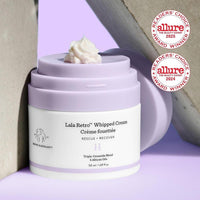 Drunk Elephant Lala Retro Whipped Cream - Hidratante con Ceramidas y Aceites Africanos, Libre de Fragancias y Parabenos