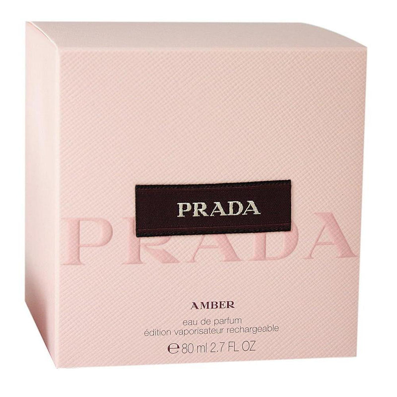 Prada Amber Eau de Parfum en espray para mujer, fragancia sofisticada y duradera