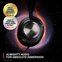 SteelSeries Arctis Nova Pro Auriculares Gaming Multi-Sistema con Audio Hi-Fi y Micrófono Retráctil para PC, PS5, PS4, Switch