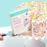 Patchology Eye Want Cake Parches Hidratantes y Suavizantes para Ojos Hinchados, Ojeras y Líneas Finas Pack de 5