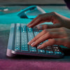Teclado inalámbrico Logitech MX Keys S con perfil bajo, escritura silenciosa, teclas programables y retroiluminación inteligente