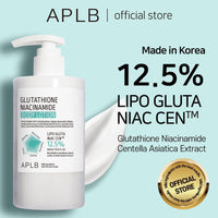 APLB Loción Corporal con Glutatión y Niacinamida LIPO GLUTA NIAC CEN™ hidratación y mejora de la textura de la piel coreana