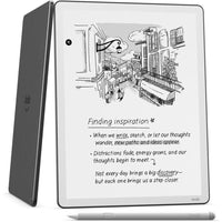 Amazon Kindle Scribe 32GB (modelo más nuevo), pantalla similar al papel, luz frontal, incluye lápiz premium - Color Grafito