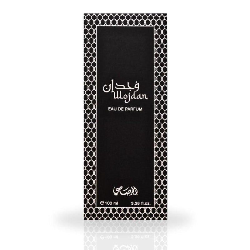 RASASI Wojdan Eau De Parfum Hombre Spray - Perfume árabe con cálida fragancia picante, floral y amaderada de larga duración