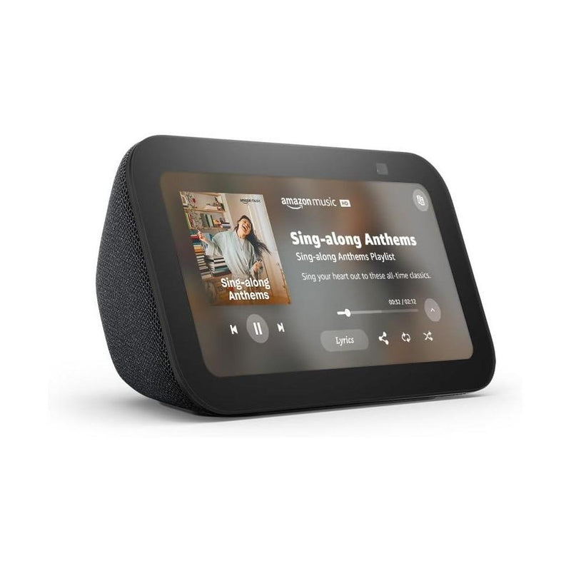 Amazon Echo Show 5 - Pantalla inteligente con sonido mejorado y múltiples capas de privacidad. Controla tu hogar y conéctate fácilmente