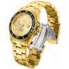 Invicta Reloj de cuarzo Pro Diver para hombre, diseño dorado, modelo 30025. Ideal para buzos