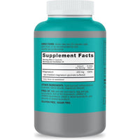 Qunol Cápsulas de magnesio 420 mg, 100% DV, alta absorción, extra fuerza, suplemento para salud ósea y muscular, 180 uds