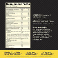 Optimum Nutrition Opti-Men, Vitaminas C, D, E, B12 y Zinc, apoyo inmunológico, multivitamínico diario, 90 unidades