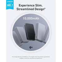 Batería magnética ultradelgada Anker MagGo Power Bank de 10,000 mAh, carga rápida 15W, cargador portátil para iPhone