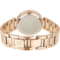 Anne Klein, elegante reloj de pulsera para mujer con esfera de diamante genuino, diseño sofisticado