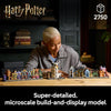 LEGO Harry Potter Diagon Alley Wizarding Shops Juego de construcción para adultos con 12 microfiguras, regalo ideal para fans