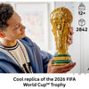 Conjunto de construcción del trofeo oficial del Mundial de la FIFA de LEGO Ediciones - Kit para fanáticos del fútbol, decoración ideal
