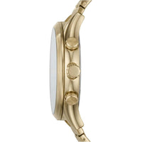 Fossil Fenmore BQ2366 reloj dorado de acero inoxidable multifunción, diseño moderno y sofisticado para mujer