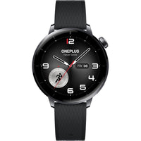 Reloj Oneplus 3 De 43mm En Acero Negro Con Wearos, Almacenamiento De 32gb, Batería De 60 Horas, Bluetooth Y Navegación Gps
