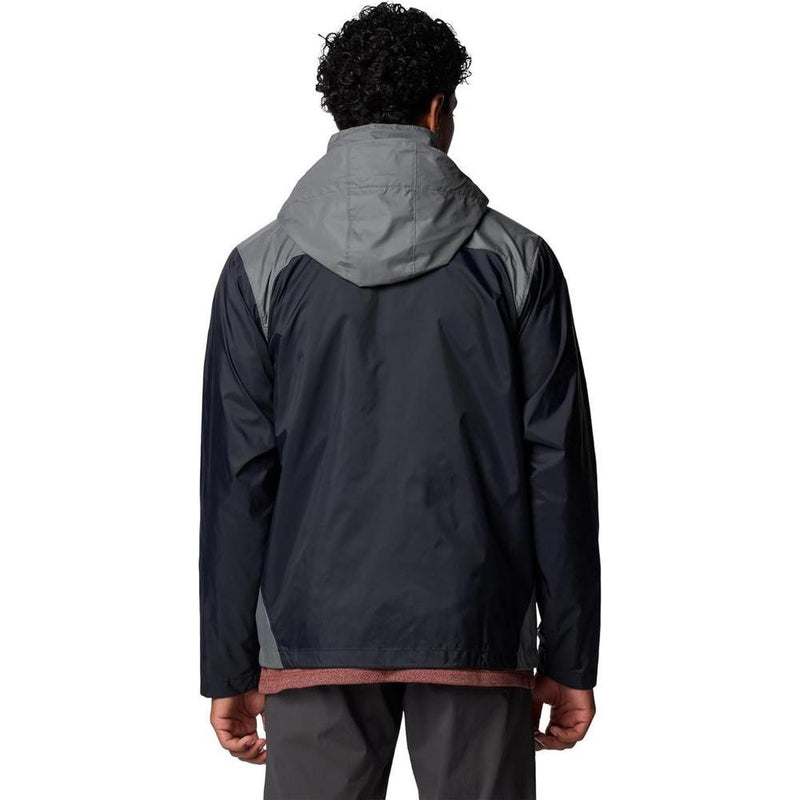 Chaqueta Impermeable Columbia para Hombre Glennaker Lake II con Capucha Plegable y Bolsillos