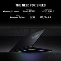 Asus Rog Strix G16 Laptop Gamer G615LR-AS96 16" 32GB RAM 1TB SSD
