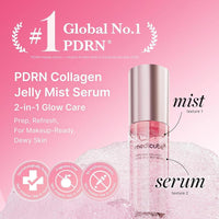 Medicube Pink Pdrn Suero Glow Jelly Mist Textura Dual 100ml