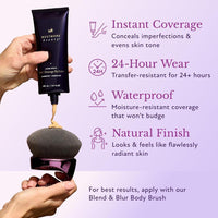 Body Coverage Perfector Maquillaje para Piernas y Cuerpo a Prueba de Agua 3.5 Oz