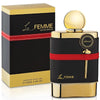 ARMAF LE FEMME EAU DE PARFUM SPRAY PARA MUJER, fragancia en color negro, base de vainilla, pachulí, almizcle y maderas blandas