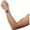 Citizen - Reloj de acero inoxidable con tecnología Eco-Drive, resistente al agua y calendarío día-fecha, modelo AW0050-82E, plateado