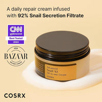 Cosrx Face Moisturizer Snail Mucin 92% + Hialurónico 100ml