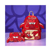 Mochila Loungefly Disney Mulan 25 aniversario Mushu Glitter Cosplay, diseño detallado y calidad premium