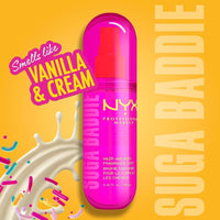 NYX Fragancia Suga Baddie para cabello y cuerpo, aroma a vainilla y crema batida, duradero, vegano y libre de crueldad