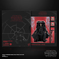 Figura coleccionable Emperor Palpatine & Throne de Star Wars The Black Series exclusiva de Amazon