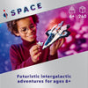 LEGO Juguete de nave espacial interestelar de ciudad para niños, creativo espacio de juego, construcción con dron y astronauta