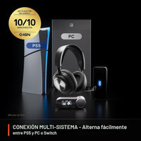 SteelSeries Arctis Nova Pro Wireless - Auriculares Gaming Multisistema de Alta Fidelidad con Cancelación de Ruido