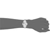 Reloj de pulsera clásico GUESS para mujer con acero inoxidable, tono plateado y movimiento de cuarzo japonés