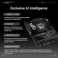 ASUS ROG Maximus Z890 Hero Placa base Intel Z890 LGA 1851, Intel avanzada lista para PC, 22+2+1+2 etapas, DDR5, WiFi 7, 3X PCIe 5.0 M.2