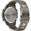 Reloj cronógrafo para hombre Bulova Marine Star, diseño elegante con 6 manecillas y acero inoxidable gris